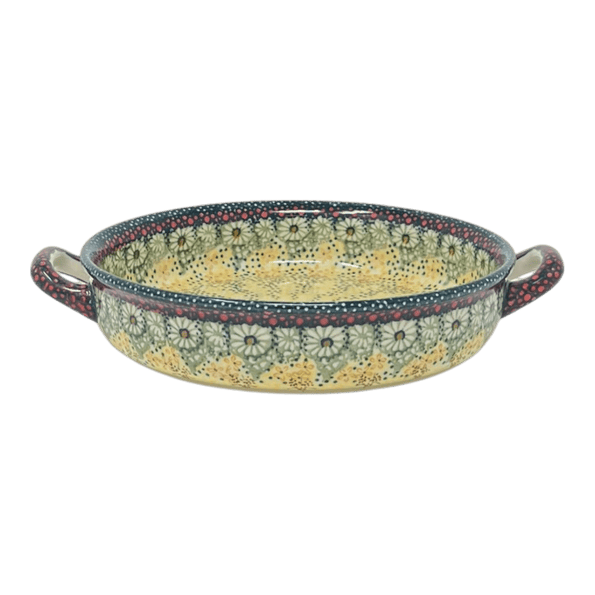 Casserole, Round, Handles, 9.25" in "Sunshine Grotto" by Manufaktura | Z140S-WK52
