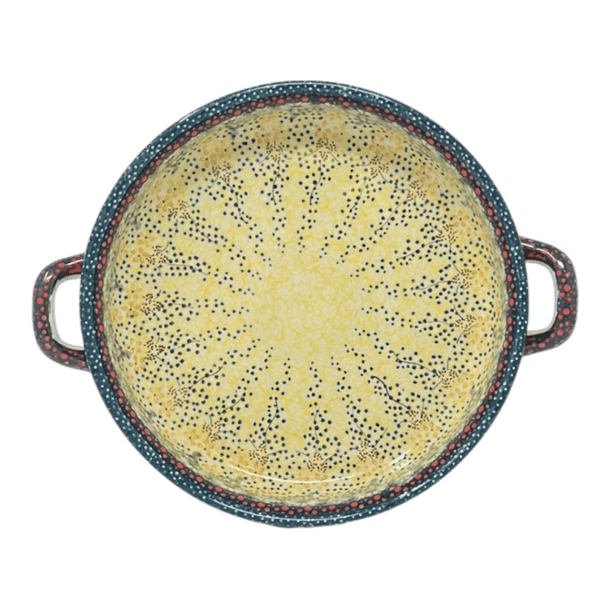 Casserole, Round, Handles, 9.25" in "Sunshine Grotto" by Manufaktura | Z140S-WK52