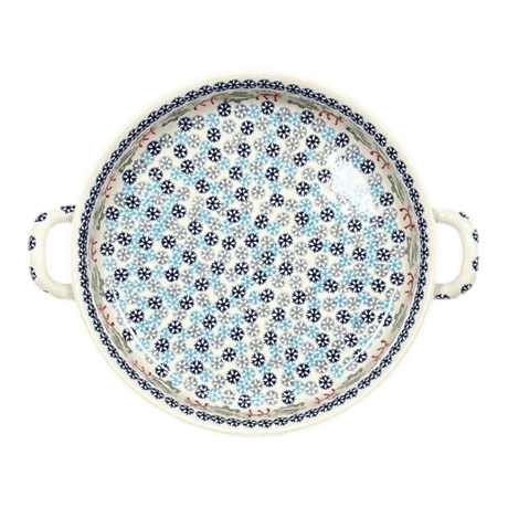 Casserole, Round, Handles, 9.25" in "Reindeer Games" by Manufaktura | Z140T-BL07