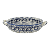 Casserole, Round, Handles, 9.25" in "Kitty Cat Path" by Manufaktura | Z140T-KOT6