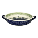 Casserole, Round, Handles, 9.25" in "Bunny Love" by Manufaktura | Z140T-P324