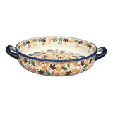 Casserole, Round, Handles, 9.25" in "Hedgehog Harvest" by Manufaktura | Z140U-AS71