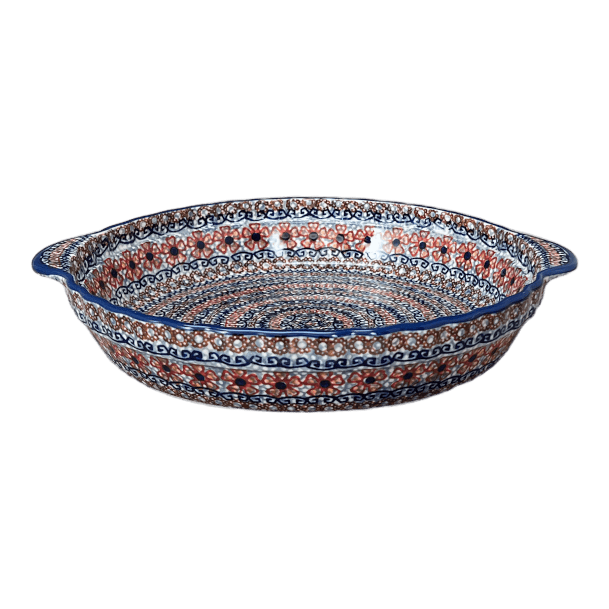 Baker, Round, Pie Baker, Handles, 9.75" in "Sweet Symphony" by Manufaktura | Z148S-IZ15
