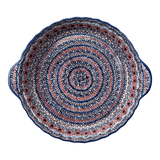 Baker, Round, Pie Baker, Handles, 9.75" in "Sweet Symphony" by Manufaktura | Z148S-IZ15
