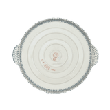 Plate, Round, Pie Plate, Handles, 9.75" in "Misty Green" by Manufaktura | Z148U-61Z