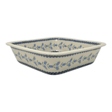 Baker, Square, 11.5" Deep in "Lily of the Valley" by Manufaktura | Z149T-ASD