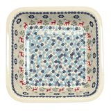 Baker, Square, 11.5" Deep in "Reindeer Games" by Manufaktura | Z149T-BL07
