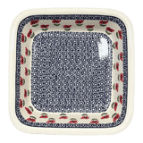 Baker, Square, 11.5" Deep in "Poppy Garden" by Manufaktura | Z149T-EJ01