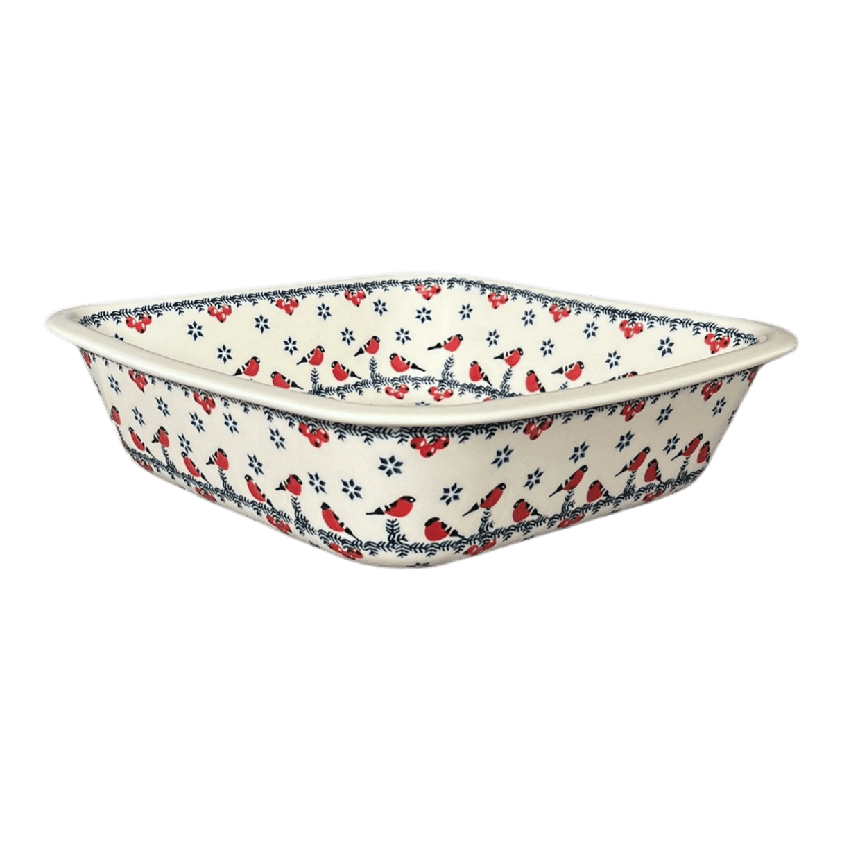 Baker, Square, 11.5" Deep in "Red Bird" by Manufaktura | Z149T-GILE