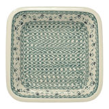 Baker, Square, 11.5" Deep in "Woven Pansies" by Manufaktura | Z149T-RV