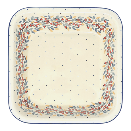 Baker, Square, 11.5" Deep in "Rose Hips" by Manufaktura | Z149U-SM01