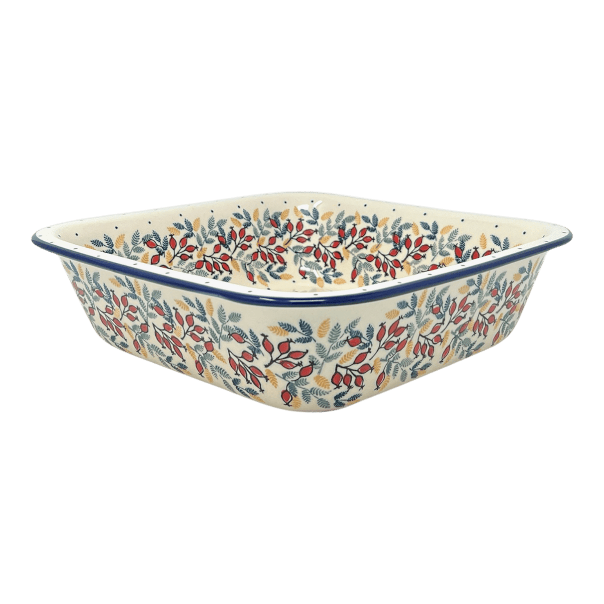 Baker, Square, 11.5" Deep in "Rose Hips" by Manufaktura | Z149U-SM01