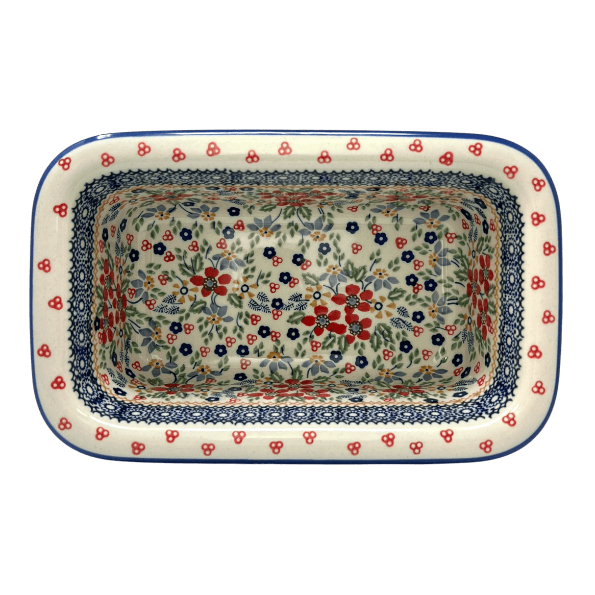 Baker, Bread, 9.5" x 6" in "Ruby Bouquet" by Manufaktura | Z150S-DPCS