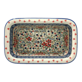 Baker, Bread, 9.5" x 6" in "Ruby Bouquet" by Manufaktura | Z150S-DPCS