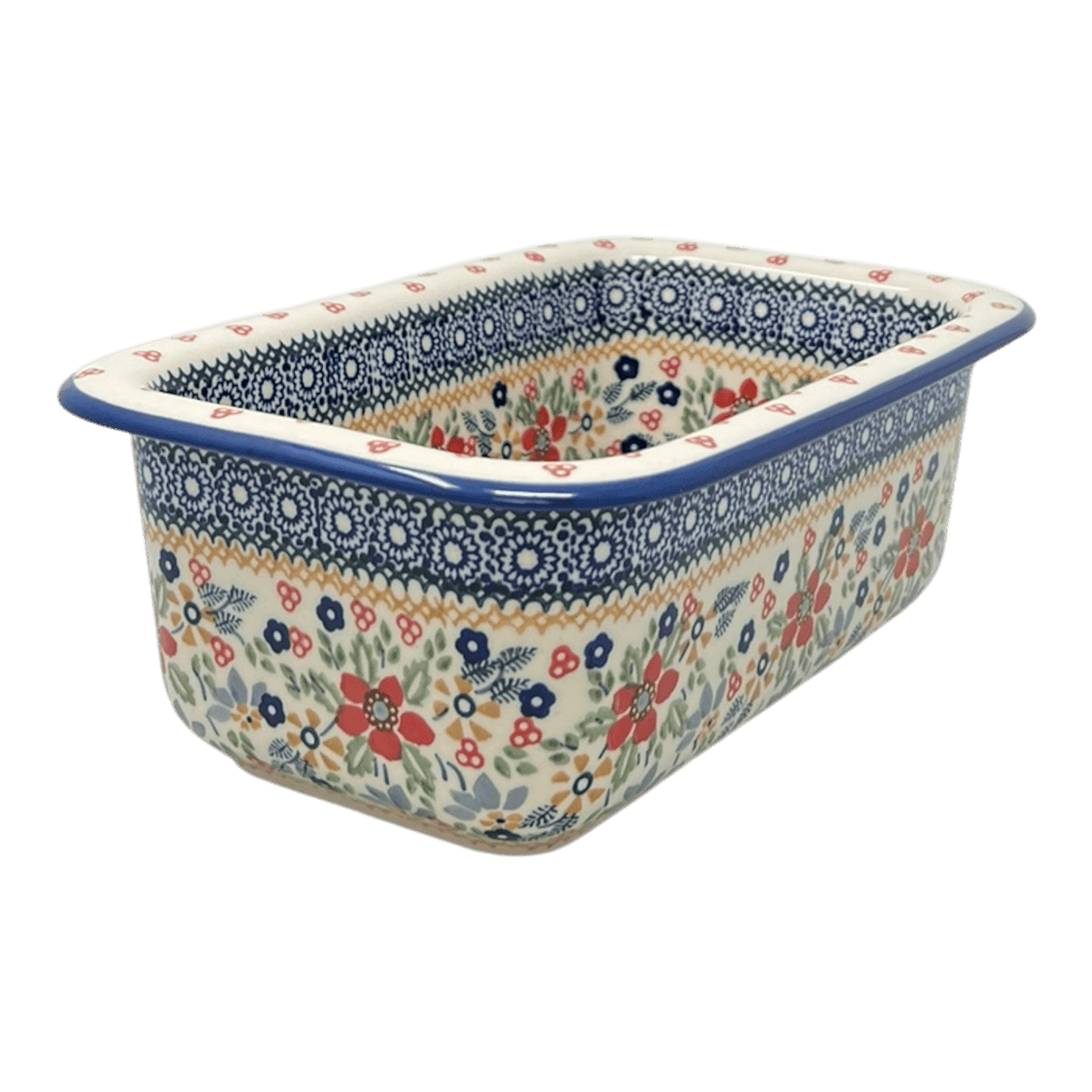 Baker, Bread, 9.5" x 6" in "Ruby Bouquet" by Manufaktura | Z150S-DPCS