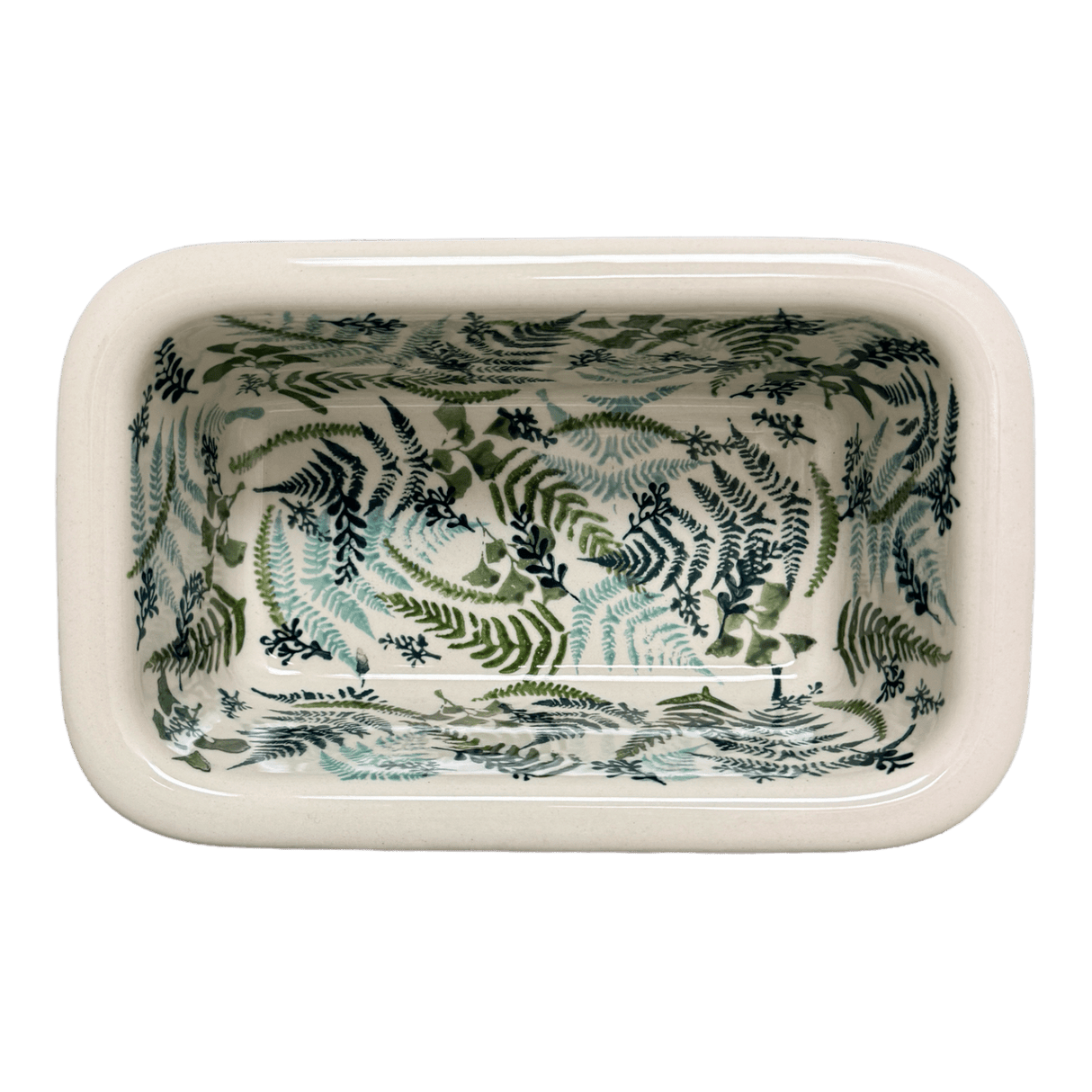 Baker, Bread, 9.5" x 6" in "Scattered Ferns" by Manufaktura | Z150S-GZ39