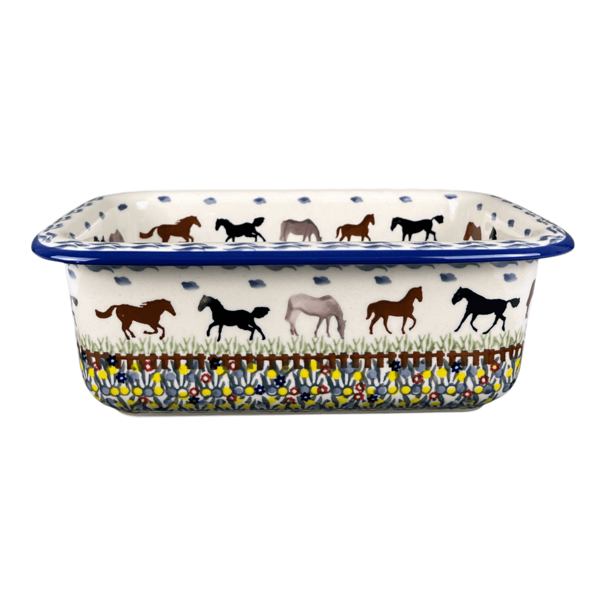 Baker, Bread, 9.5" x 6" in "Wild Horses" by Manufaktura | Z150S-INK1