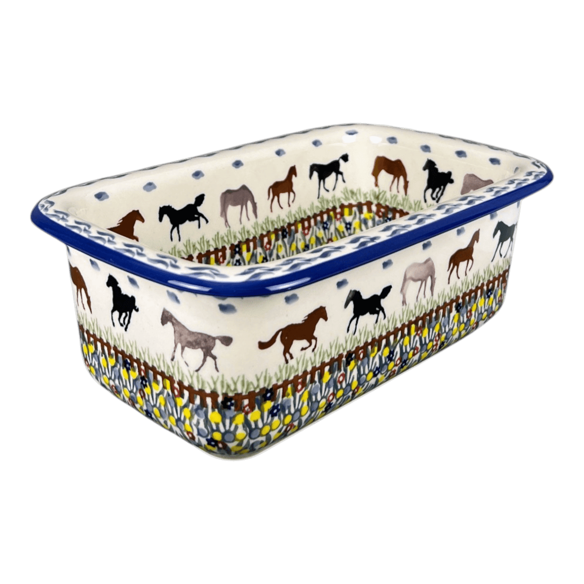 Baker, Bread, 9.5" x 6" in "Wild Horses" by Manufaktura | Z150S-INK1