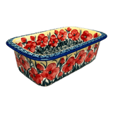 Baker, Bread, 9.5" x 6" in "Poppies in Bloom" by Manufaktura | Z150S-JZ34