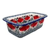 Baker, Bread, 9.5" x 6" in "Poppy Paradise" by Manufaktura | Z150S-PD01