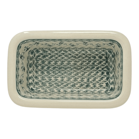 Baker, Bread, 9.5" x 6" in "Woven Pansies" by Manufaktura | Z150T-RV