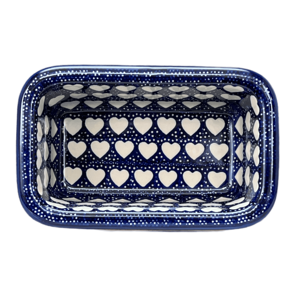Baker, Bread, 9.5" x 6" in "Sea of Hearts" by Manufaktura | Z150T-SEA