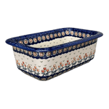 Baker, Bread, 9.5" x 6" in "Floral Spray" by Manufaktura | Z150U-DSO
