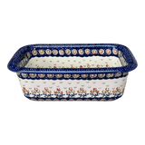 Baker, Bread, 9.5" x 6" in "Floral Spray" by Manufaktura | Z150U-DSO