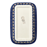 Baker, Bread, 9.5" x 6" in "Floral Spray" by Manufaktura | Z150U-DSO