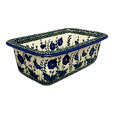 Baker, Bread, 9.5" x 6" in "Bouncing Blue Blossoms" by Manufaktura | Z150U-IM03