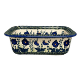 Baker, Bread, 9.5" x 6" in "Bouncing Blue Blossoms" by Manufaktura | Z150U-IM03