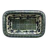 Baker, Bread, 9.5" x 6" in "Bouncing Blue Blossoms" by Manufaktura | Z150U-IM03