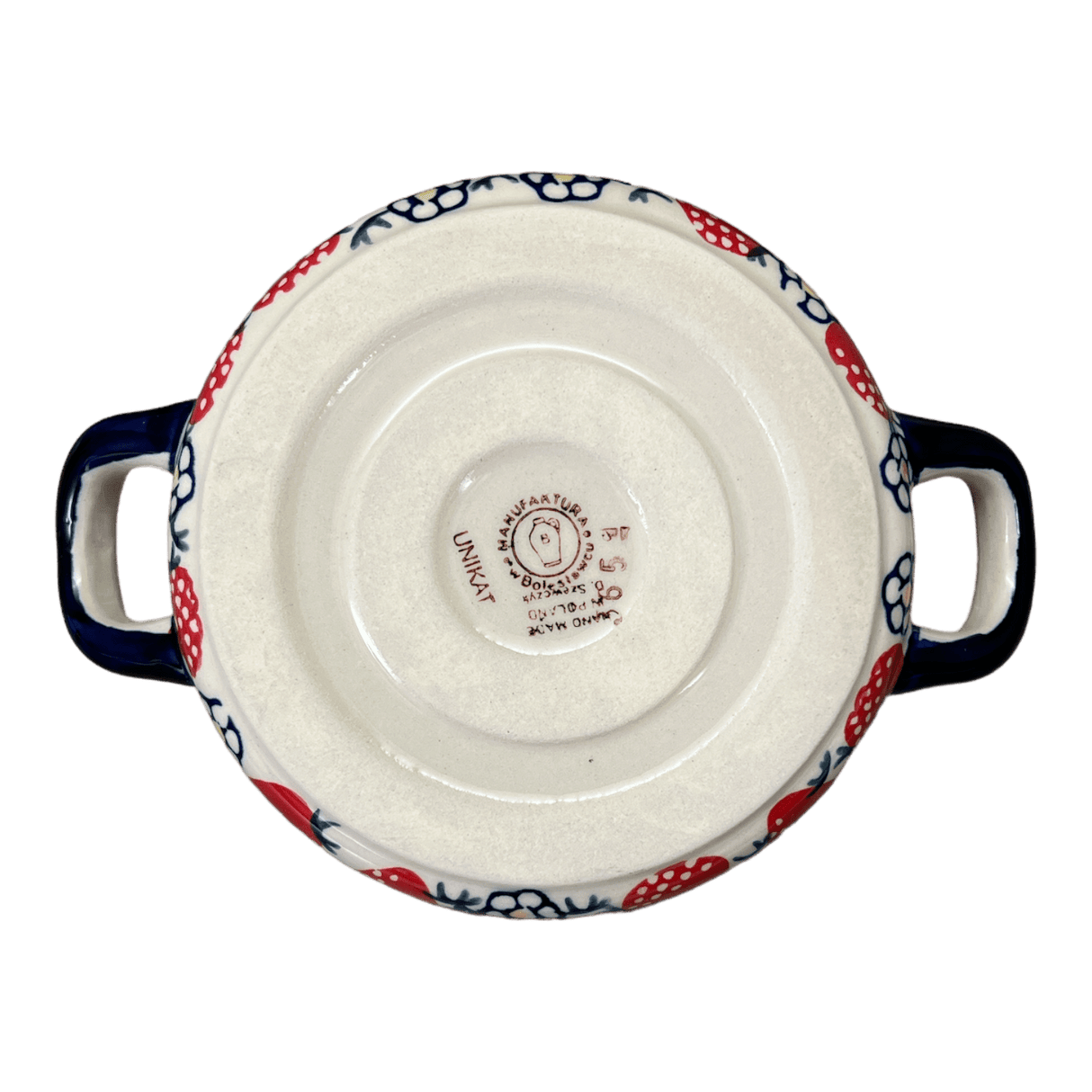 Casserole, Round, Small, 5" x 7.5" in "Strawberry Fields" by Manufaktura | Z153U-AS59