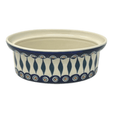 Baker, Oval, Lid, 9" x 6" in "Peacock" by Manufaktura | Z156T-54