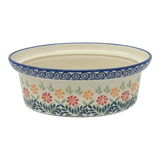 Baker, Oval, Lid, 9" x 6" in "Flower Power" by Manufaktura | Z156T-JS14