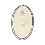 Baker, Oval, Lid, 9" x 6" in "Flower Power" by Manufaktura | Z156T-JS14