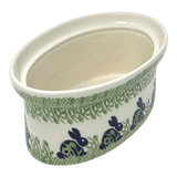 Baker, Oval, Lid, 9" x 6" in "Bunny Love" by Manufaktura | Z156T-P324