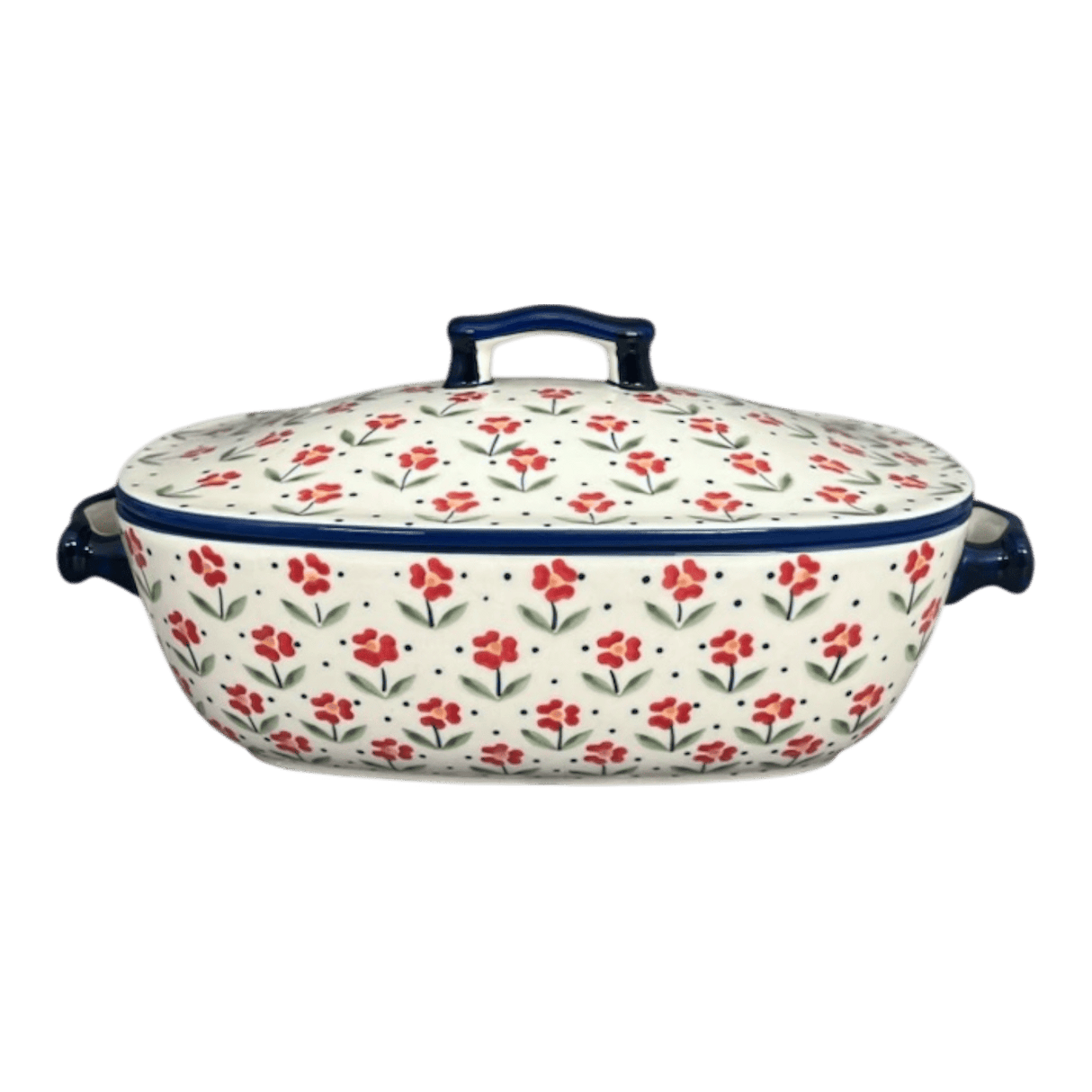 Baker, Oval, Covered, 12" x 7" in "Simply Beautiful" by Manufaktura | Z161T-AC61