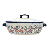 Baker, Oval, Covered, 12" x 7" in "Rose Hips" by Manufaktura | Z161U-SM01