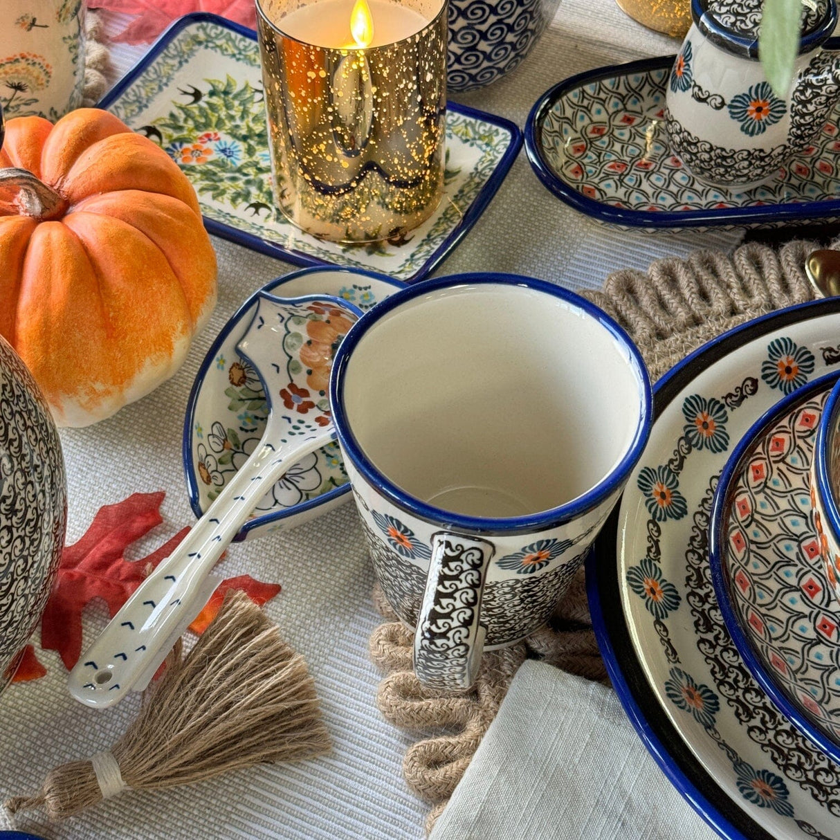 Ladle, Gravy, 7.5" in "Chicken Dance" by Manufaktura | L015U-P320