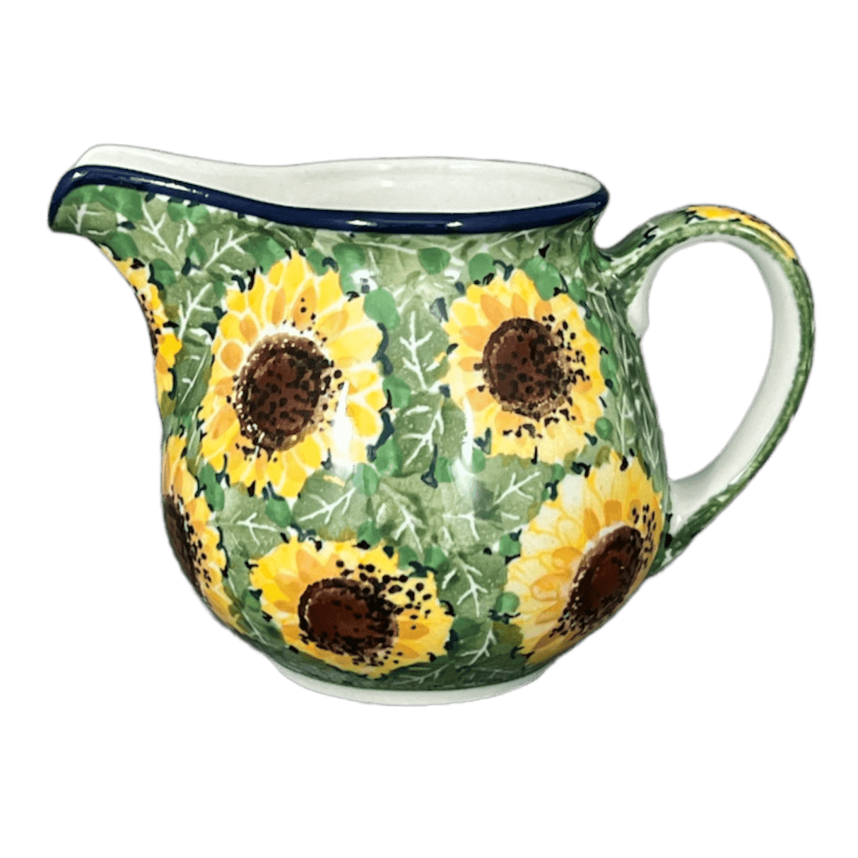 Creamer, 10 oz in "Sunflower Field" by Ceramika Artystyczna | A341-U4737