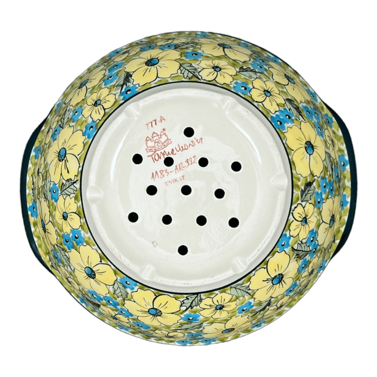 Colander, 10" in "Sunny Meadow" by Zaklady | Y1183A-ART332