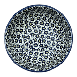 Bowl, Round, 8.5" in "Floral Revival Blue" by Manufaktura | M135U-MKOB