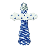 Cross, Large, 7.75" in "Starry Sea" by Ceramika Artystyczna | A533-454C