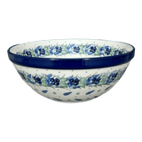 Bowl, Round, Kitchen, 9" in "Hyacinth in the Wind" by Ceramika Artystyczna | A056-2037X