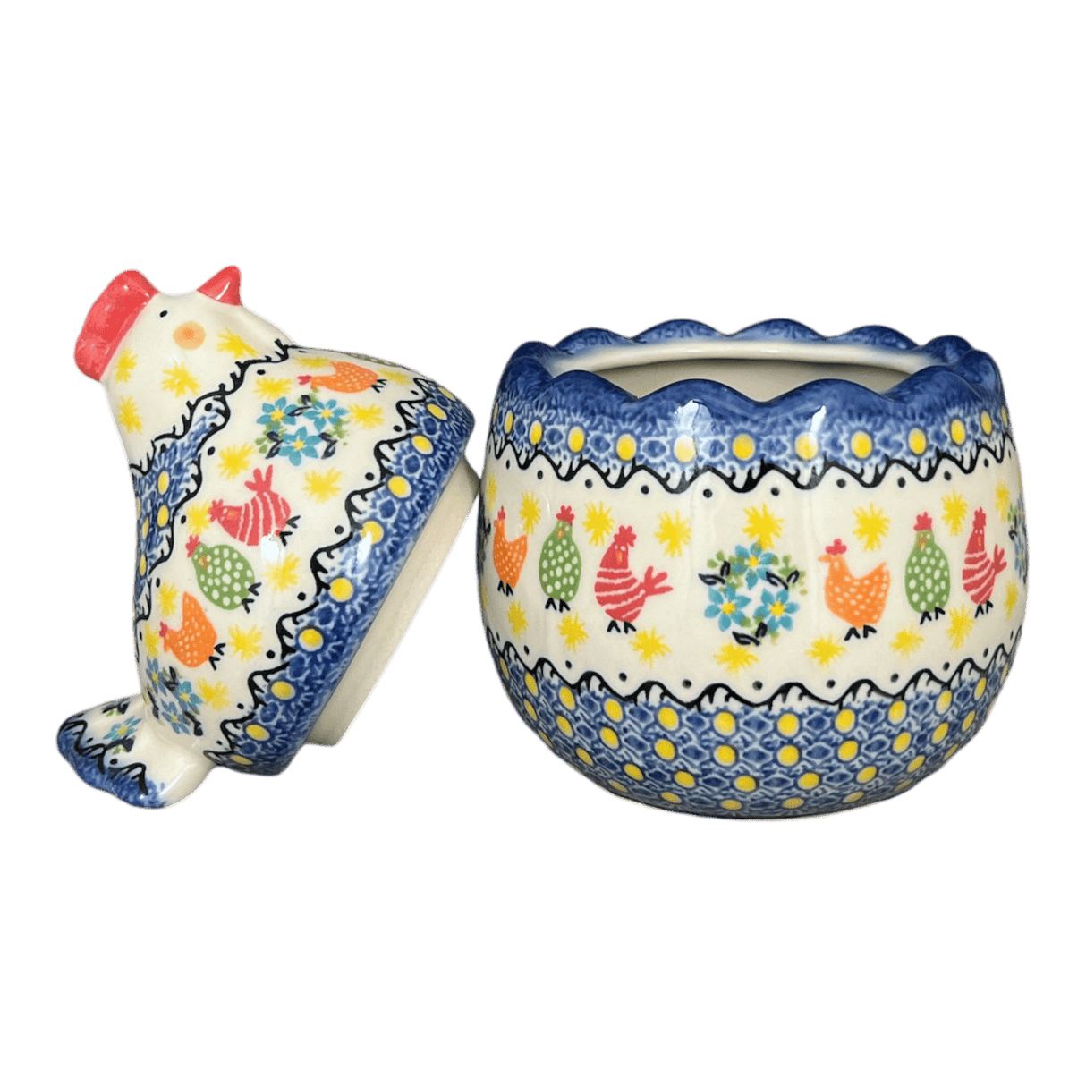 Canister, Hen, 7" in "Harvest Hens" by Galia | GPJ12-UK2