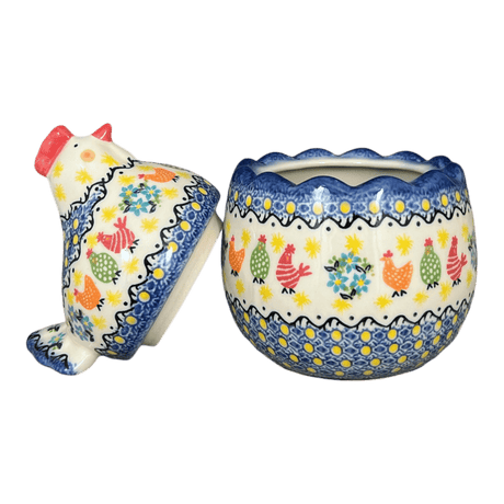 Canister, Hen, 7" in "Harvest Hens" by Galia | GPJ12-UK2