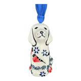 Ornament, Dog, 3" in "Red Bird" by Manufaktura | K164T-GILE