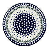 Plate, Round, With Stand, 11" in "Tulip Dot" by Ceramika Artystyczna | A659-377Z