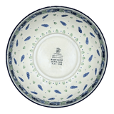 Bowl, Round, Kitchen, 9" in "Hyacinth in the Wind" by Ceramika Artystyczna | A056-2037X